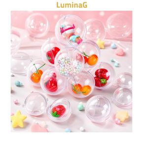 플라스틱볼 4cm 투명 가정 생활 정리 휴대 사용 집안 일상 보관