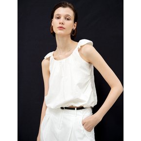 Cloud cotton sleeveless top