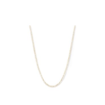 세그먼트에이 해외디자이너 MELINDA MARIA 베이직 테니스 목걸이(MM24004N)