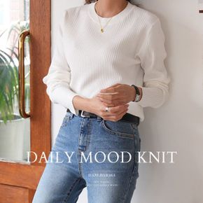 피칸 세로 골지 슬림 니트_P356472503