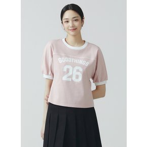 [24 S/S] 컬러 블록 레터링 티셔츠 ITO3WTS700