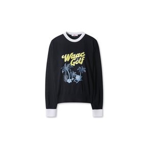골프 (WWWAM26902NYX)[Exclusive] 여성 Palm Tree Crewneck 스웨터