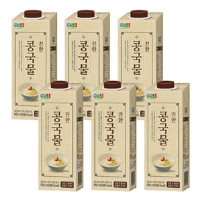 진한 콩국물 950ml 6팩