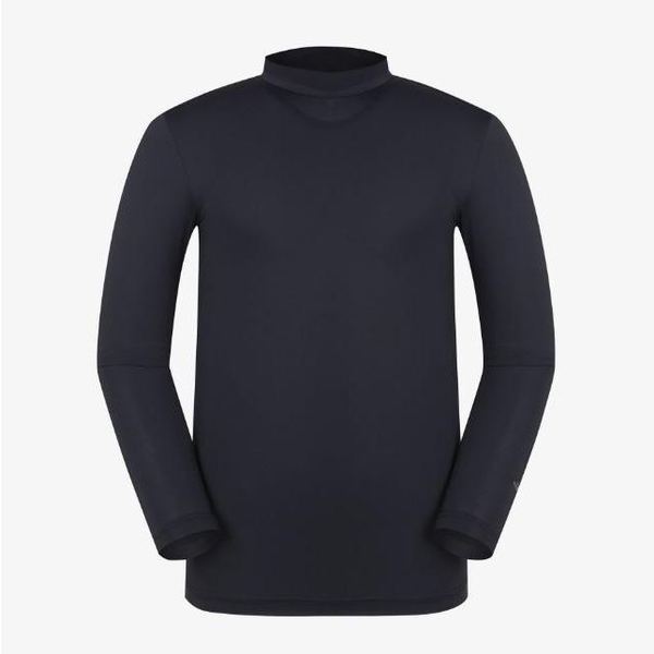 [여주점] 남성 GM-메쉬믹스 터틀넥 베이스 티셔츠 블랙 PW3MT23M462