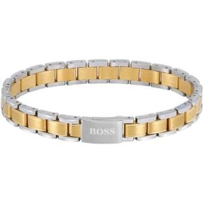 보스 팔찌 남성 BOSS 주얼리 메탈 링크 에센셜 스테인리스 블랙 블루 옐로우 골드 스틸팔찌 토글