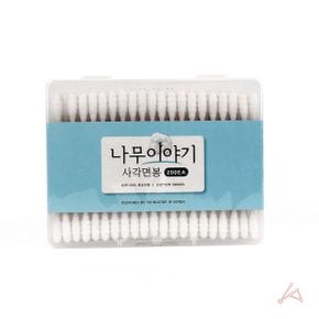 꿀생활 사각면봉회오리형200P X ( 5매입 )