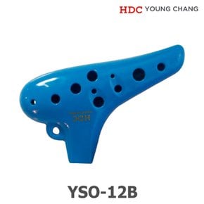 영창 소프라노 오카리나 YSO-12B 블루