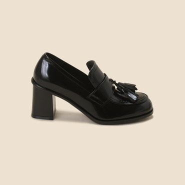 슈콤마보니 Tassle loafer pumps(black) DG1BA24511BLK