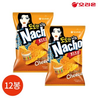  오리온 도도한 나쵸 오리지널 치즈 92g x 12봉