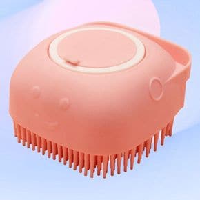 배스 논슬립 마사지 손잡이 개샴푸솔 편안한 엉킨털