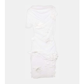 La Mini Robe Bocciolo 실크 블렌드 미니드레스 P00936307