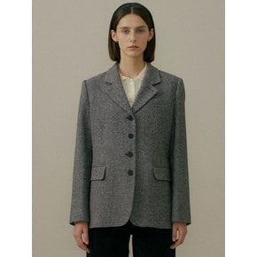 WOOL HERRINGBONE JACKET