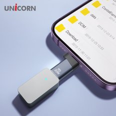 USB-C타입 to 라이트닝8핀 OTG 변환젠더 휴대용 미니컨버터 CT-200A