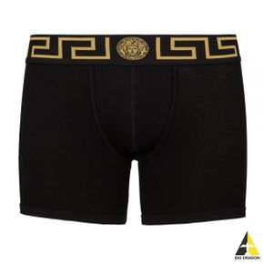 베르사체 GRECA BORDER LONG TRUNKS (AU10028 A232741 A80G) (그레카 보더 롱 트렁크)