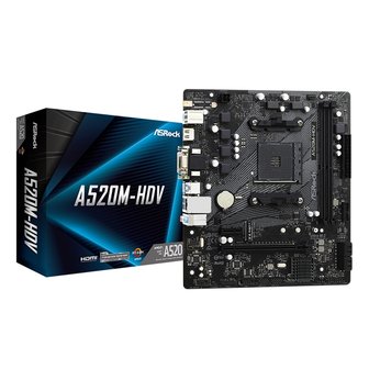 엠지솔루션 ASRock A520M-HDV 에즈윈