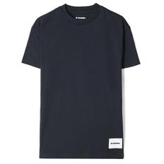 질샌더 로고패치 남성 반팔 티셔츠 J47GC0001 J45048 402