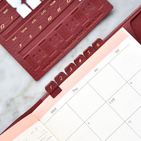 [플레픽]Smart Day Leather Sticker
