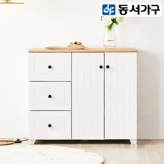 동서가구 EDF 해리2 양문 다용도 서랍장 DF902457