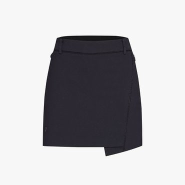 페어라이어 스트레치 랩 스커트 (블랙)