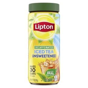 [해외직구] Lipton 립톤 디카페인 홍차 아이스티 믹스 85g 30쿼드