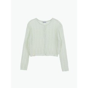 SUMMER CABLE CARDIGAN_2COLORS_MINT