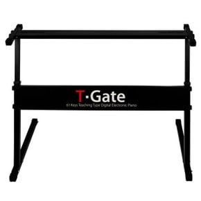 T-GATE 61건반 디지털 전자피아노 Z스탠드 블랙색상 전자키보드 스탠드
