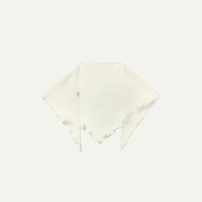 Silk Scarf 09 White