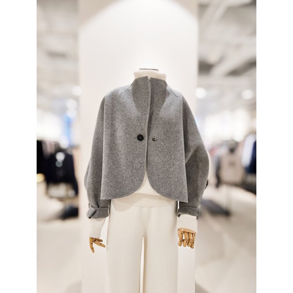 [파주점] [더아이잗컬렉션]울 돌먼 슬리브 핸드메이드 코트 CRAA0CTH11