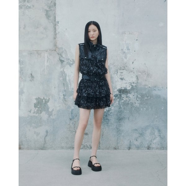 [시흥점] 여성 메쉬소재 믹스 집업 베스트 (ES2WV963)