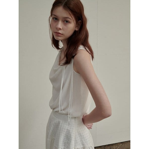 Rayer Chiffon Top_[White]