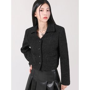 Annabel Tweed Jacket  IVORY