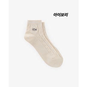 26SS 여성 케이블 앵클 삭스 RA034E-56G ( 5중 택 1)
