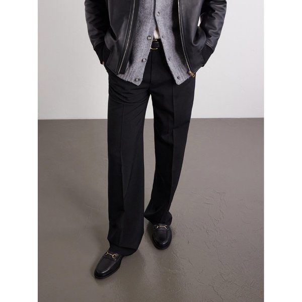 퍼트니 홀스빗 장식 풀그레인 가죽 로퍼 46376663163014715