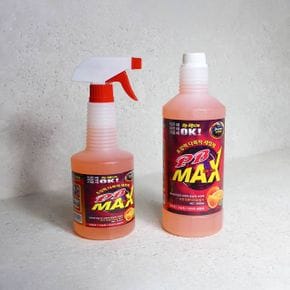 PB MAX 다목적 세정제 클리너 분무기형 650ml/1000ml X ( 4매입 )