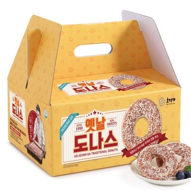 옛날도나스 (16개입) / 달콤하고 부드러운 추억의 전통과자