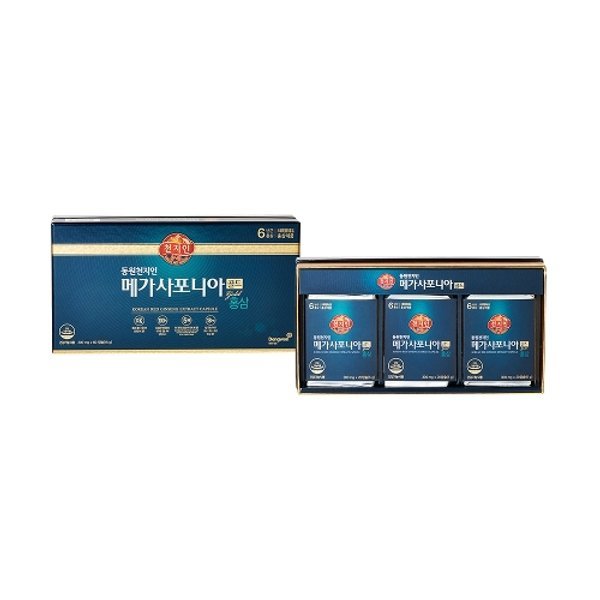 [동원천지인] 메가사포니아 골드 홍삼 (60캡슐) 3개
