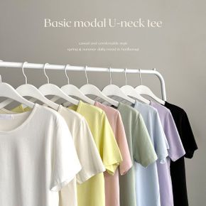 벨시 베이직 모달 u넥 티_P341590186