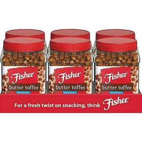 피셔 버터 토피 피넛 땅콩 1kg Fisher Peanuts 6개