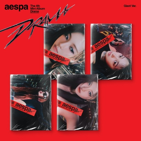 [CD][랜덤]에스파 (Aespa) - 미니 4집 [Drama] (Giant Ver.) / Aespa - 4Th Mini Album [Drama] (Giant Ver.)  {11/10발매}