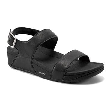 락포트 [여성화]울로라  투 스트랩 4.5CM 샌들 BLACK RW0187