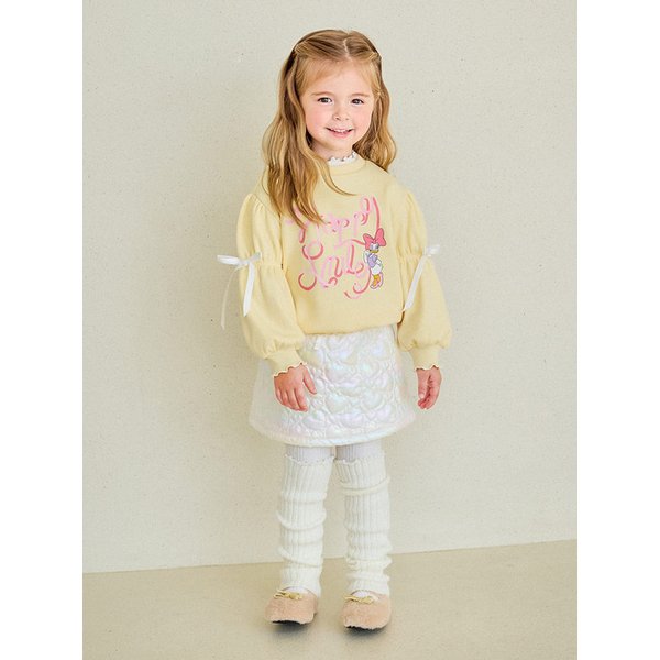 [디즈니]데이지덕 해피스마일밍크기모티셔츠