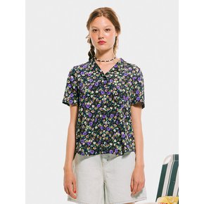 Floral Shirts _ Navy