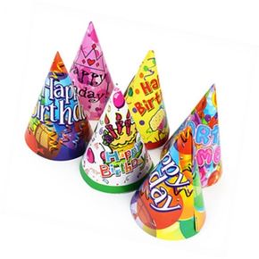 종이꼬깔모자 6P 성인생일꼬깔모자 파티용품모자 성인꼬깔모자