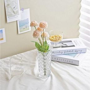 SJ 델리 유리 화병 DSHP27-3A 다이아화병 2P[35999112]