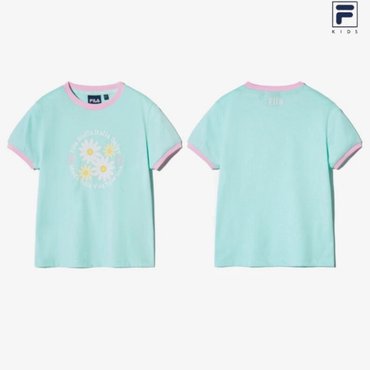 휠라키즈 [20%할인]●25 휠라키즈 Daisy 링거티셔츠  (FK2RSH2401F_PMI)
