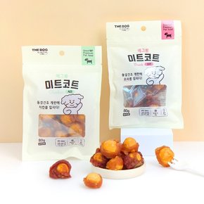 더독 미트코트 에그볼 치킨 80g