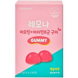  [레모나] 비오틴+비타민B군 구미(3.5g*60개)