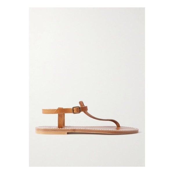 피콘 가죽 샌들 탠 브라운 46376663162859878