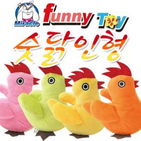 미라클 숫닭 인형(색상 임의배송)