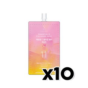 에센셜C 콜라겐젤리 복숭아 마시는워터젤리 150g x 10개